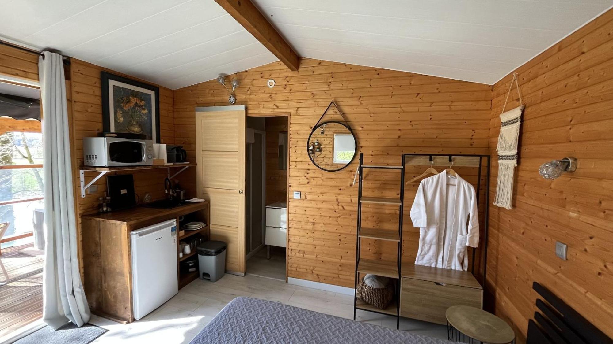 Les Cabanes Du Lac - Spa - Petit Dejeune - Cabane Du Frene & Cabane Du Chene Premium Sevignacq Exteriér fotografie